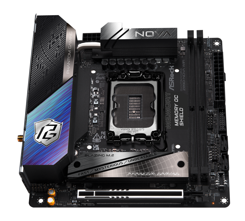 ASRock Z890I NOVA WiFi motherboard, socket LGA 1851, Intel Z890, Mini-ITX, DDR5 : image 6