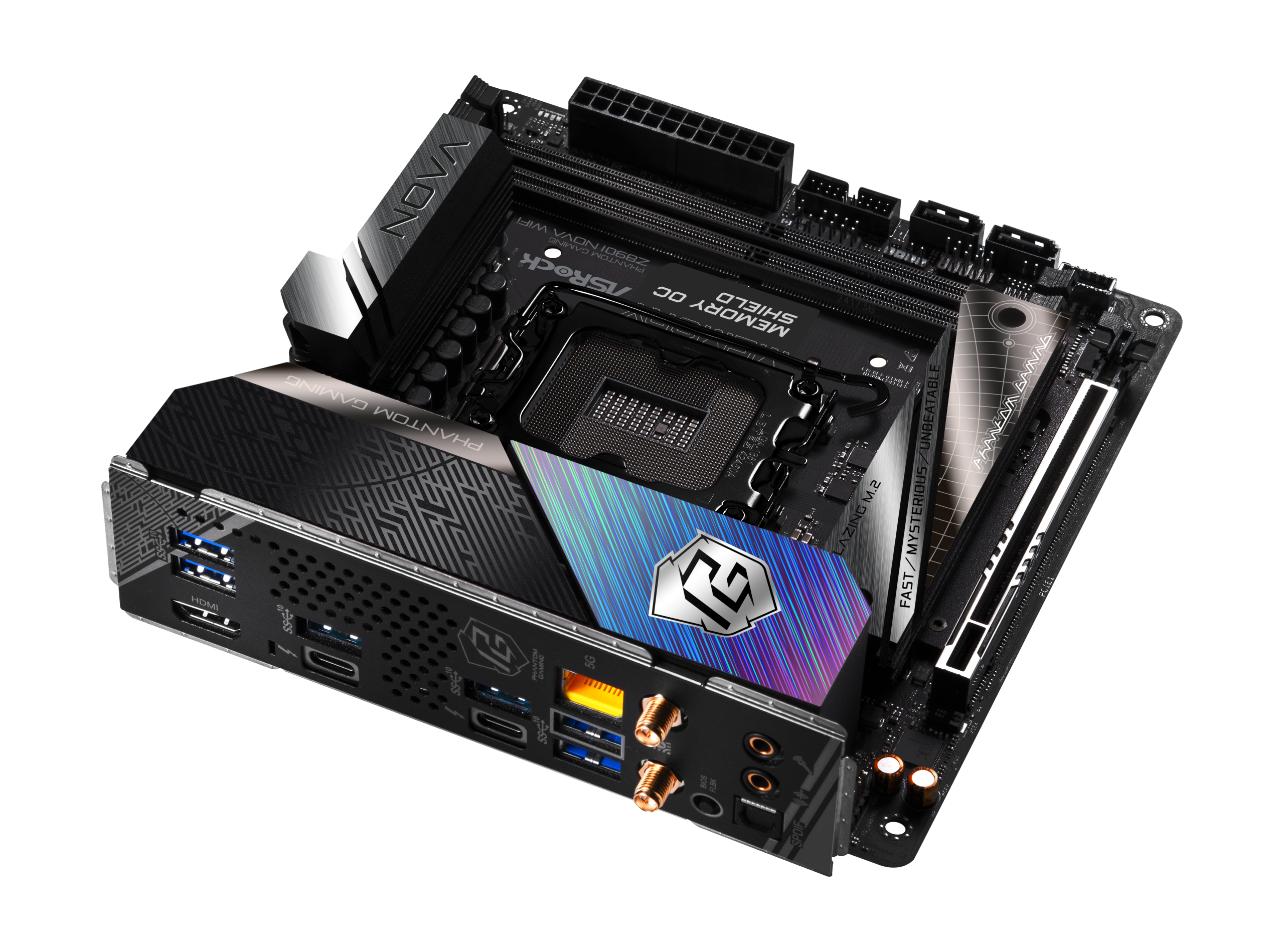 ASRock Z890I NOVA WiFi motherboard, socket LGA 1851, Intel Z890, Mini-ITX, DDR5 : image 8