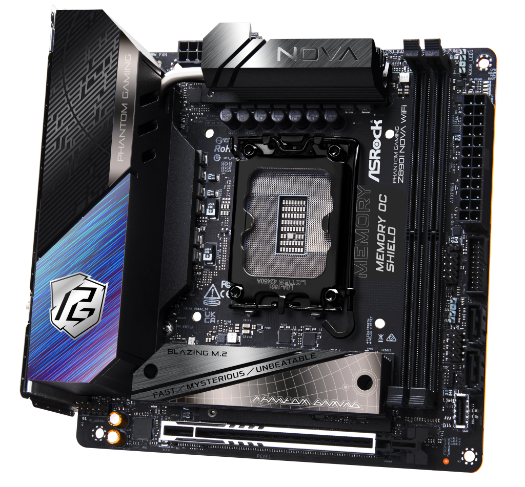 ASRock Z890I NOVA WiFi motherboard, socket LGA 1851, Intel Z890, Mini-ITX, DDR5 : image 7