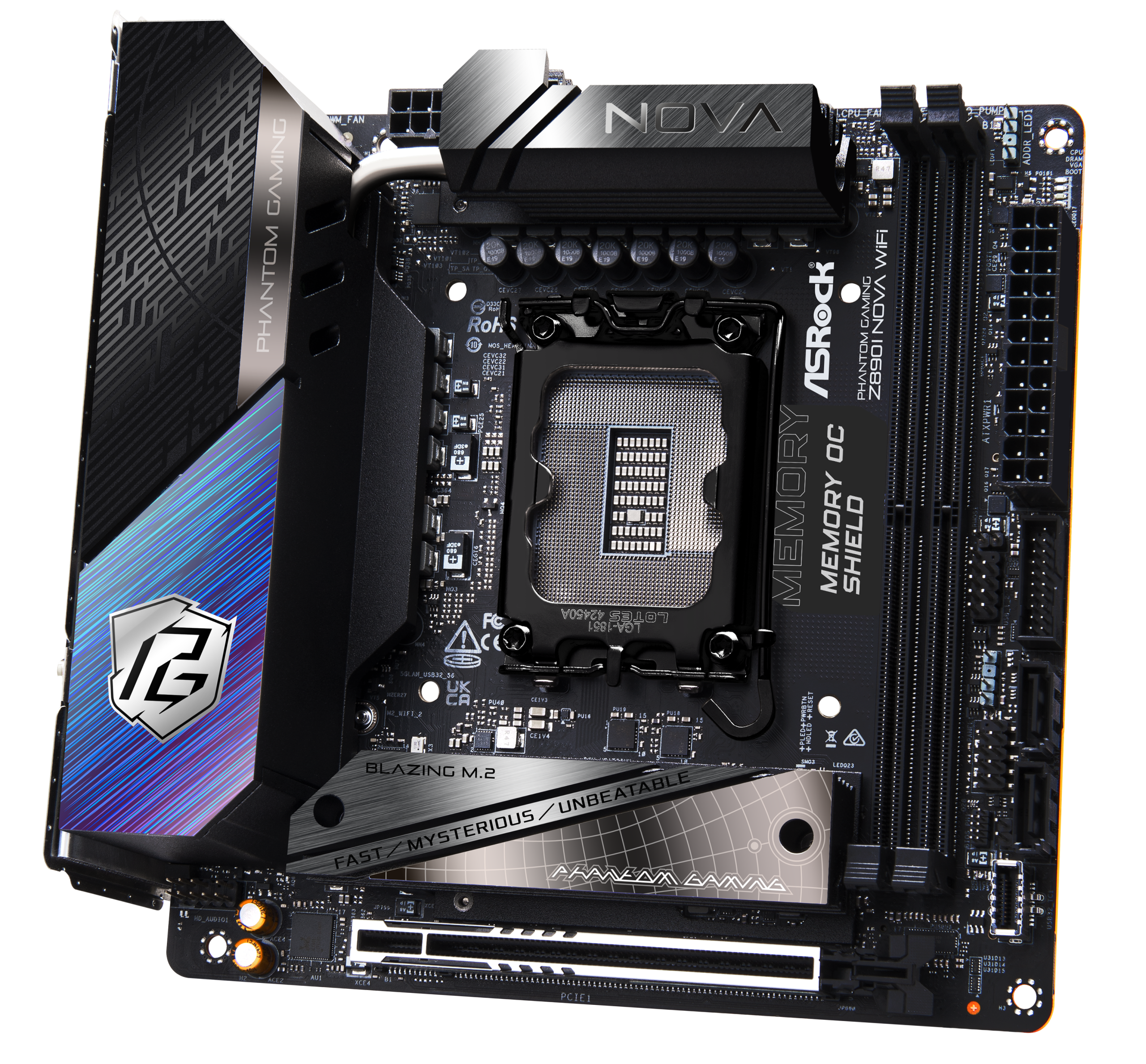 ASRock Z890I NOVA WiFi motherboard, socket LGA 1851, Intel Z890, Mini-ITX, DDR5 : image 7