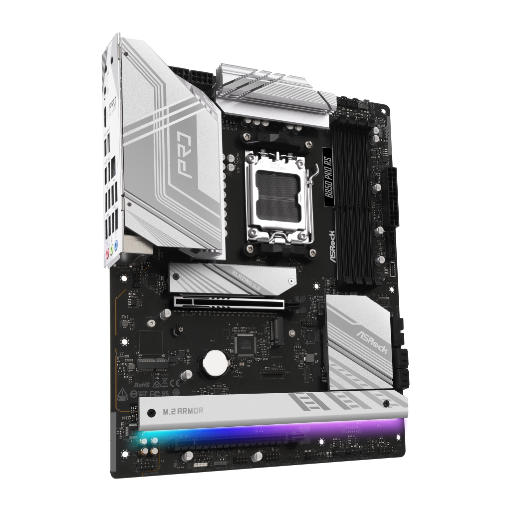 ASROCK B850 Pro RS motherboard, socket AM5, AMD B850, ATX, DDR5 : image 2