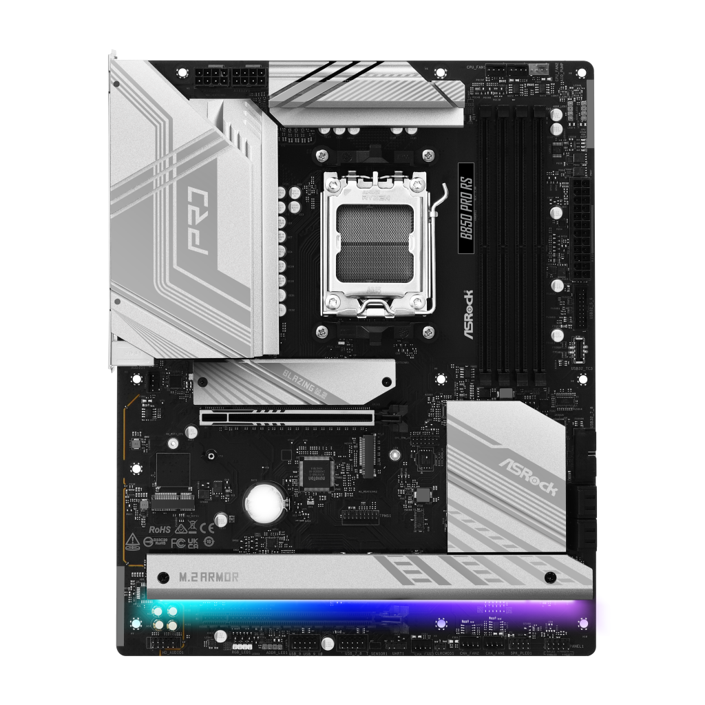 ASROCK B850 Pro RS motherboard, socket AM5, AMD B850, ATX, DDR5 : image 4