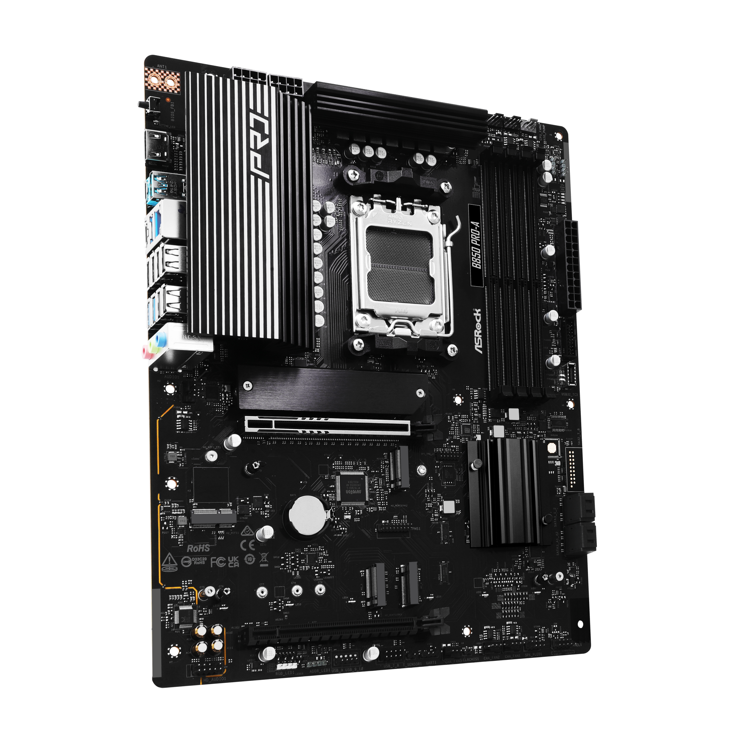 ASROCK B850 Pro-A motherboard, socket AM5, AMD B850, ATX, DDR5 : image 2