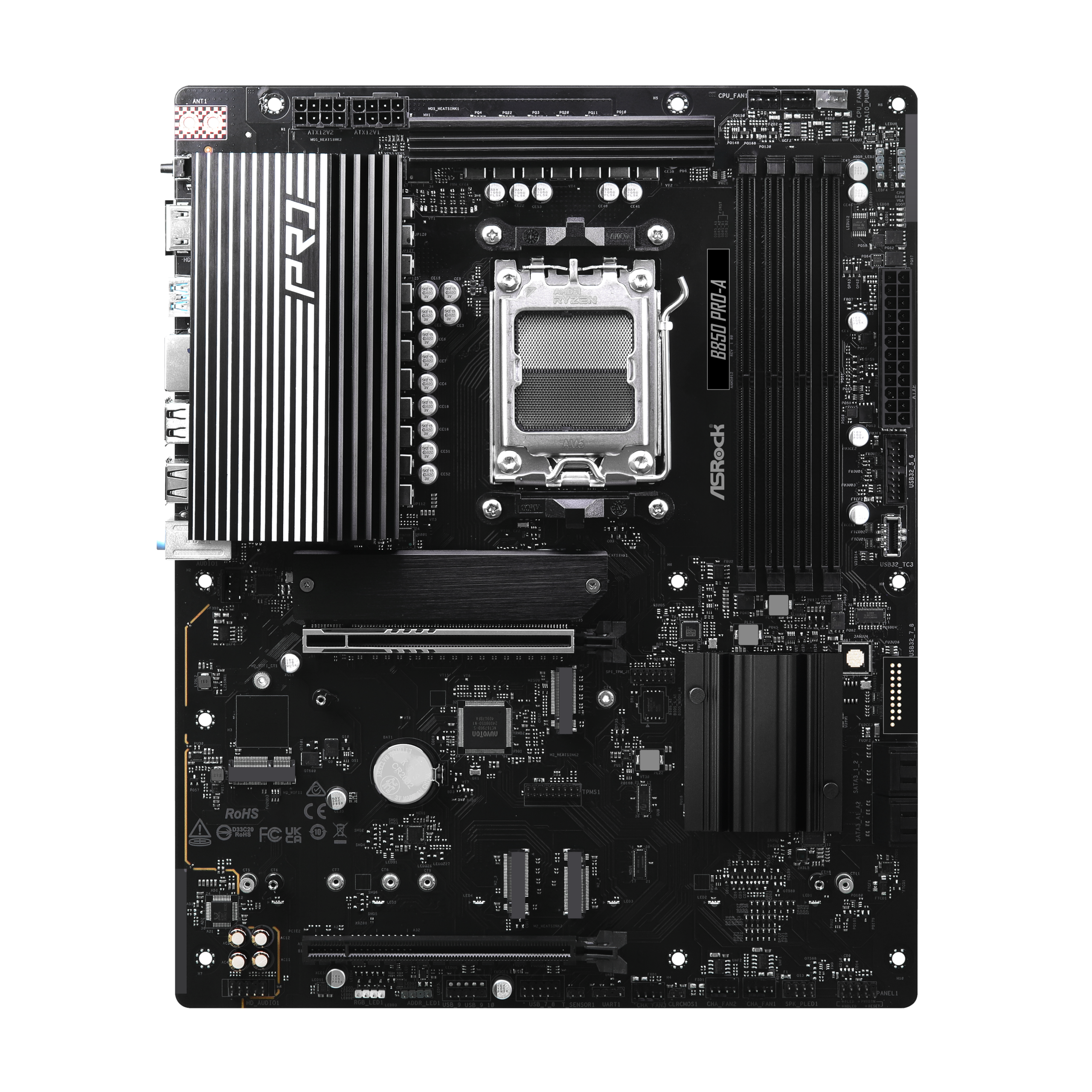 ASROCK B850 Pro-A motherboard, socket AM5, AMD B850, ATX, DDR5 : image 4