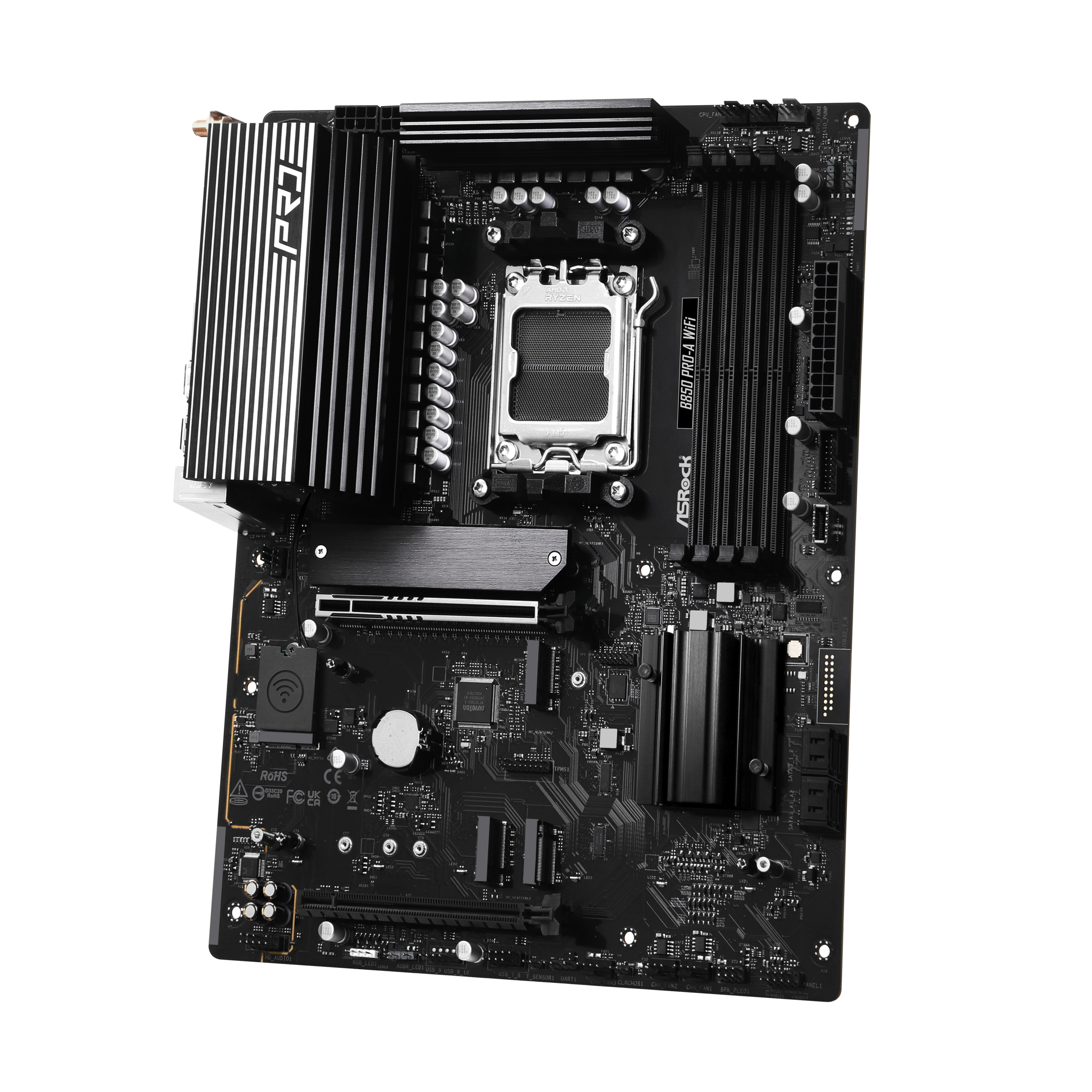 ASROCK B850 Pro-A WiFi motherboard, socket AM5, AMD B850, ATX, DDR5 : image 3