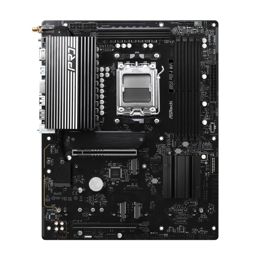 ASROCK B850 Pro-A WiFi motherboard, socket AM5, AMD B850, ATX, DDR5 : image 4