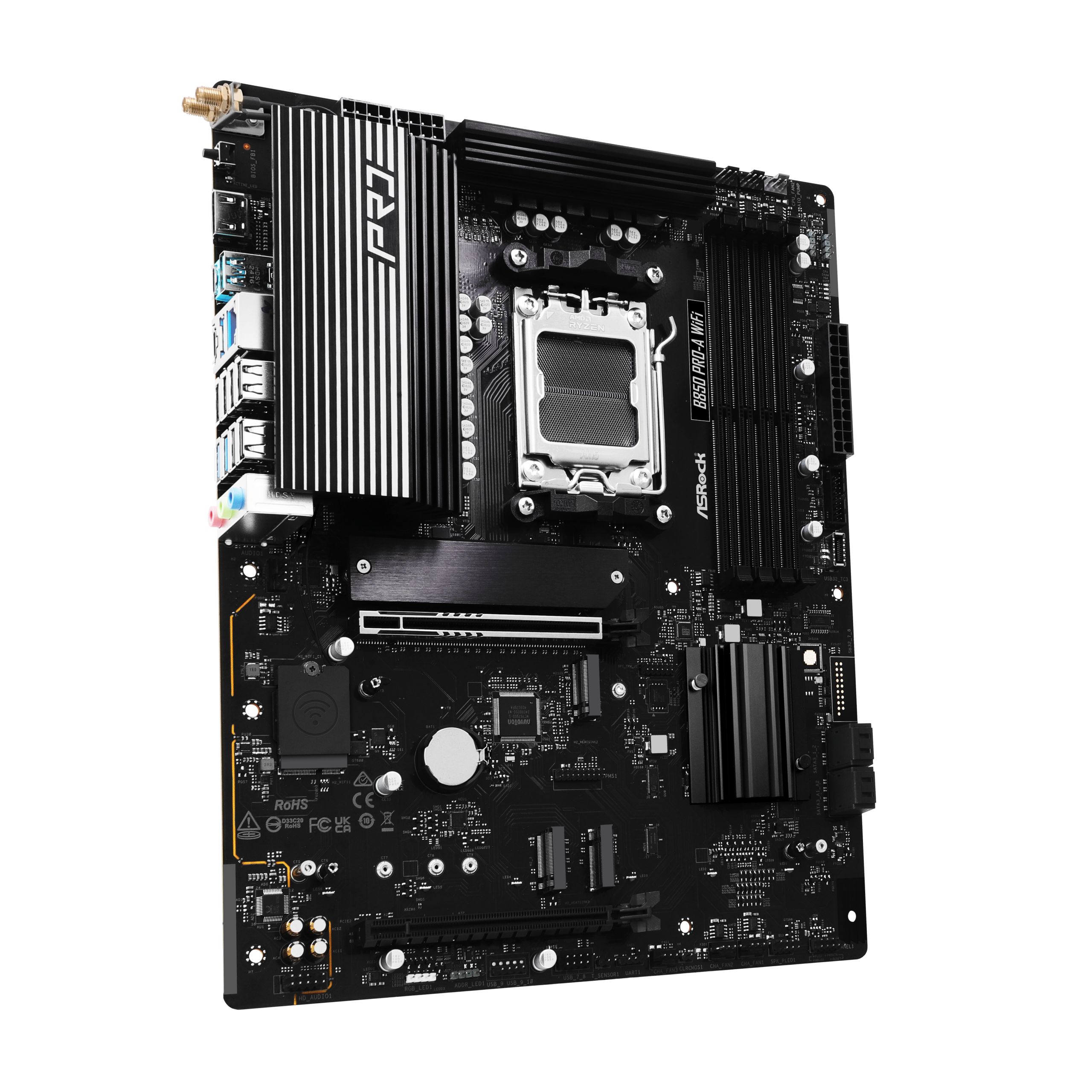 ASROCK B850 Pro-A WiFi motherboard, socket AM5, AMD B850, ATX, DDR5 : image 2