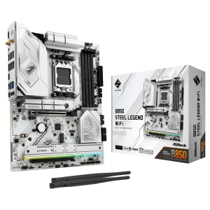 ASROCK B850 Steel Legend WiFi motherboard, socket AM5, AMD B850, ATX, DDR5 : image 1
