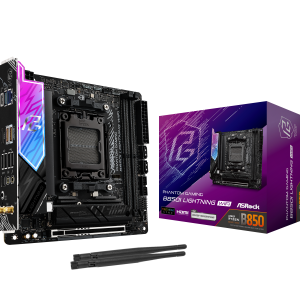 ASROCK B850I Lightning WiFi motherboard, socket AM5, AMD B850, Mini-ITX, DDR5