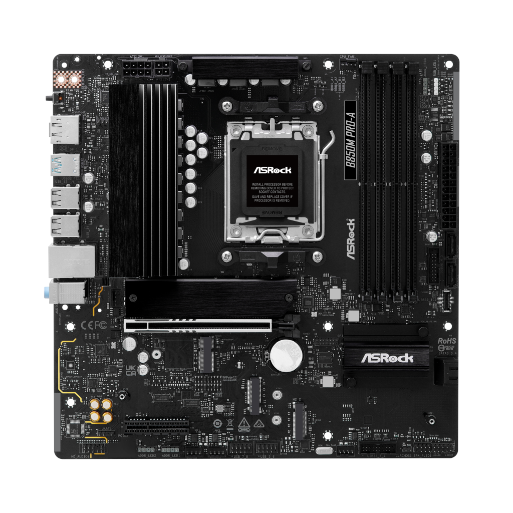 ASROCK B850M Pro-A motherboard, socket AM5, AMD B850, Micro-ATX, DDR5 : image 6