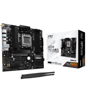 ASROCK B850M Pro-A WiFi motherboard, socket AM5, AMD B850, Micro-ATX, DDR5 : image 1
