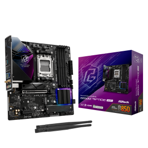 ASROCK B850M Riptide Wifi motherboard, socket AM5, AMD B850, Micro-ATX, DDR5