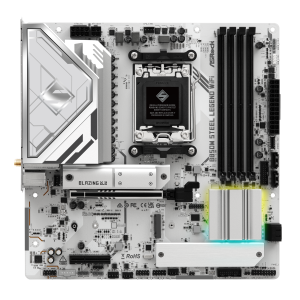 ASROCK B850M Steel Legend Wifi motherboard, socket AM5, AMD B850, Micro-ATX, DDR5