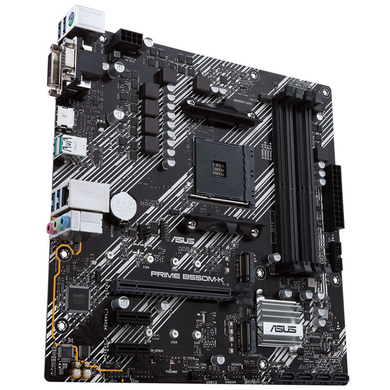 ASUS Prime B550M-K, AMD B550 motherboard - Socket AM4