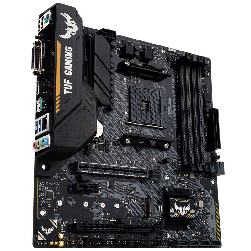 ASUS TUF B450M-Plus II Gaming, AMD B450 motherboard - Socket AM4