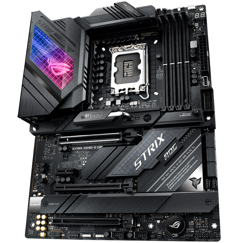 ASUS ROG STRIX Z690-E GAMING WIFI, Intel Z690 motherboard - Socket 1700, DDR5
