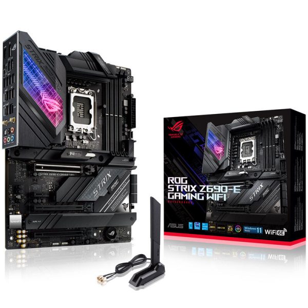 ASUS ROG STRIX Z690-E GAMING WIFI, Intel Z690 motherboard – Socket 1700, DDR5