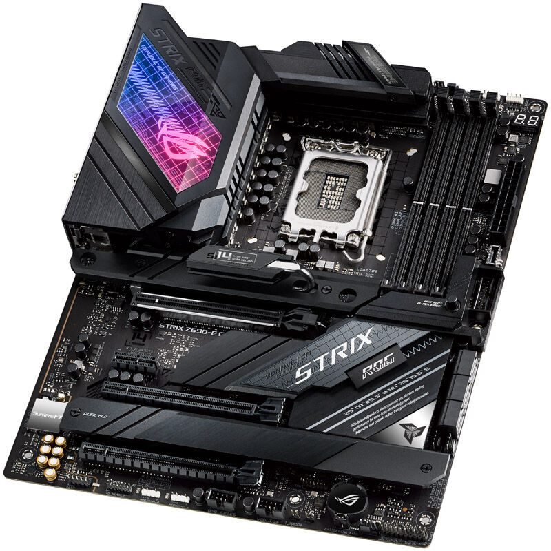 ASUS ROG STRIX Z690-E GAMING WIFI, Intel Z690 motherboard - Socket 1700, DDR5