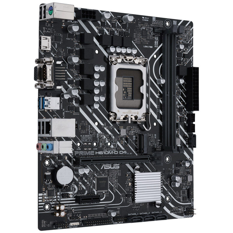 ASUS Prime H610M-D D4, Intel H610 motherboard - Socket 1700, DDR4 : image 6