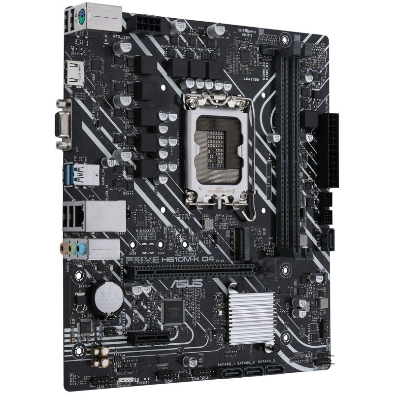 ASUS Prime H610M-K D4, Intel H610 motherboard - Socket 1700, DDR4 : image 6
