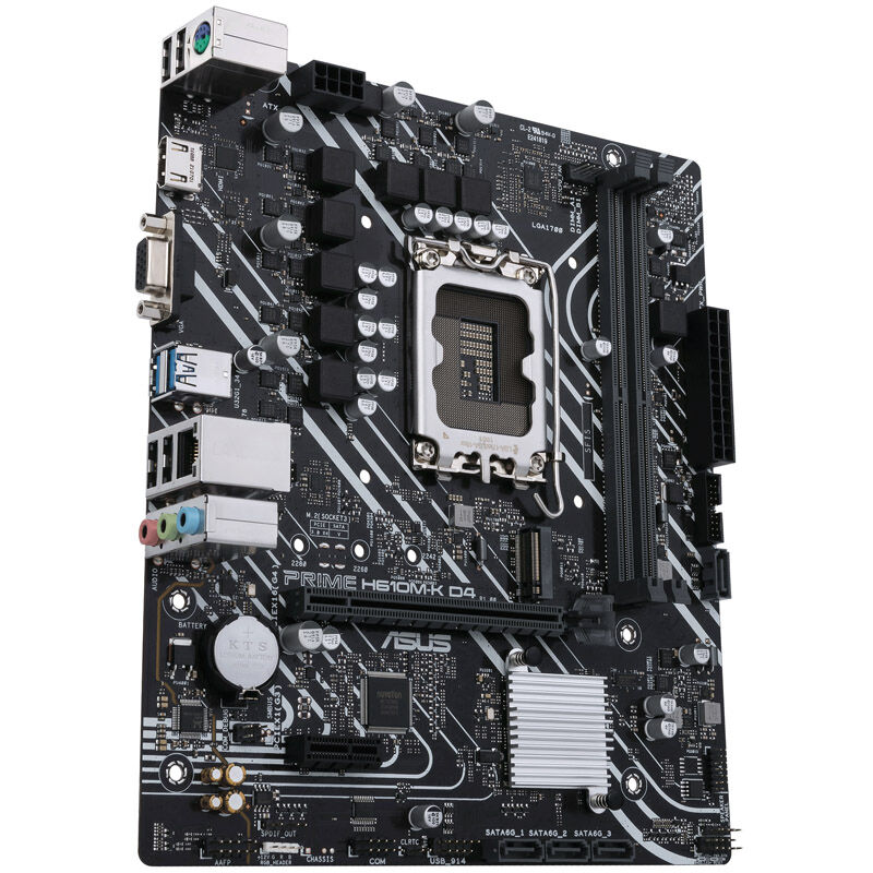 ASUS Prime H610M-K D4, Intel H610 motherboard - Socket 1700, DDR4 : image 5
