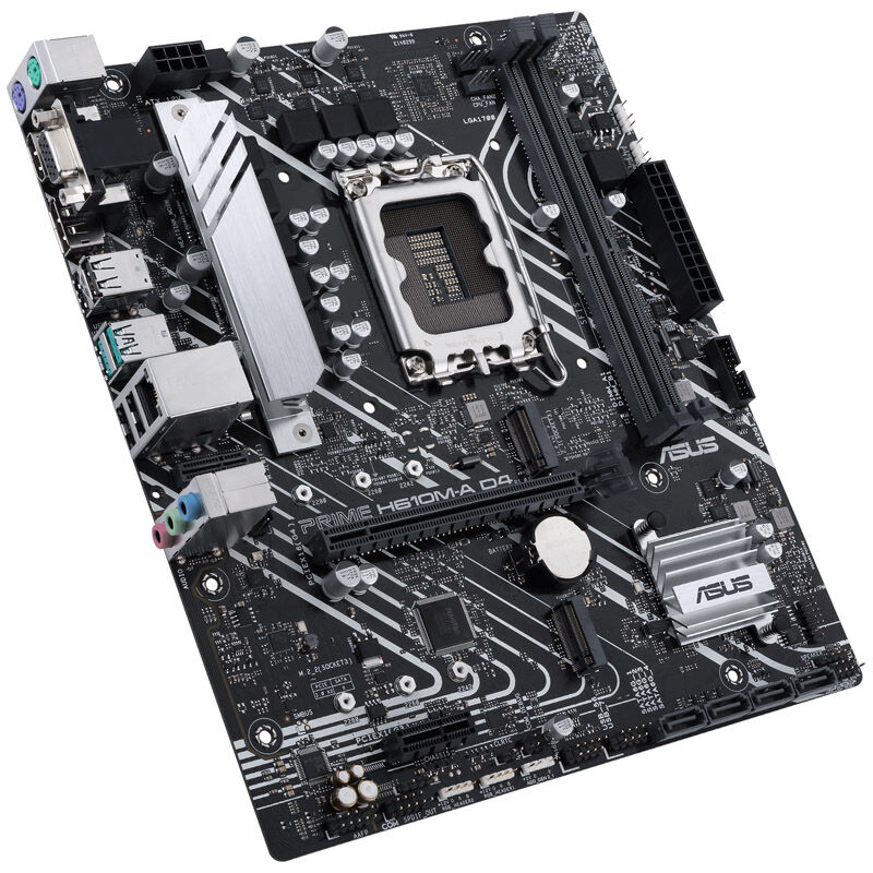 ASUS Prime H610M-A D4-CSM, Intel H610 motherboard - Socket 1700, DDR4