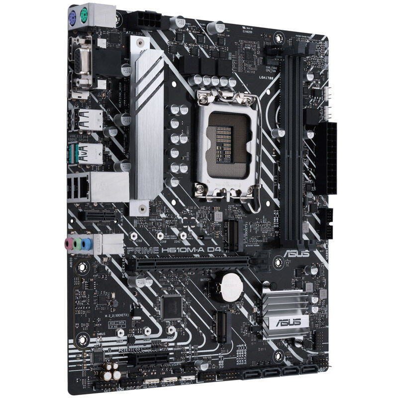 ASUS Prime H610M-A D4-CSM, Intel H610 motherboard - Socket 1700, DDR4