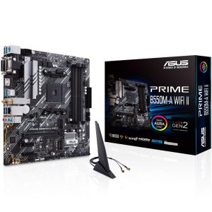 ASUS Prime B550M-A Wi-Fi II, AMD B550 motherboard - Socket AM4