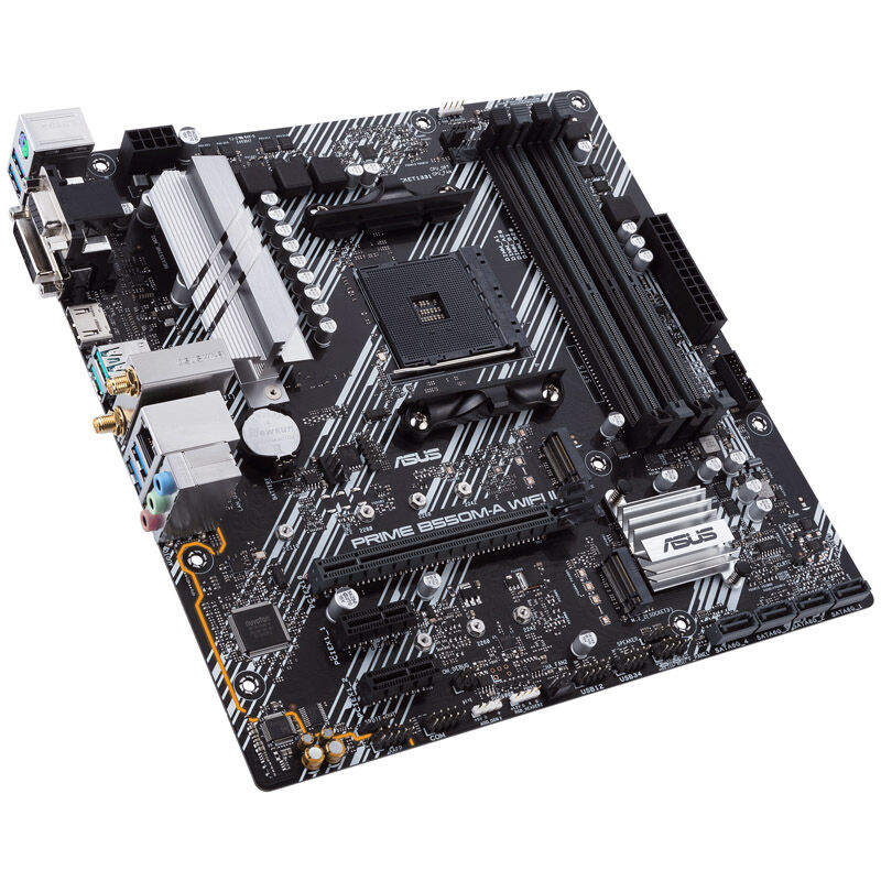ASUS Prime B550M-A Wi-Fi II, AMD B550 motherboard - Socket AM4