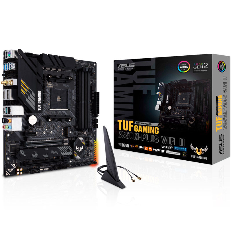 ASUS TUF Gaming B550M-Plus Wi-Fi II, AMD B550 motherboard - Socket AM4