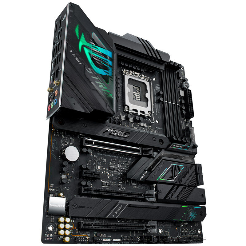 ASUS ROG Strix Z790-F Gaming WiFi motherboard, Socket 1700, Intel Z790, ATX, DDR5