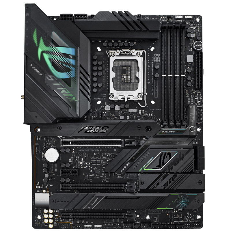 ASUS ROG Strix Z790-F Gaming WiFi motherboard, Socket 1700, Intel Z790, ATX, DDR5