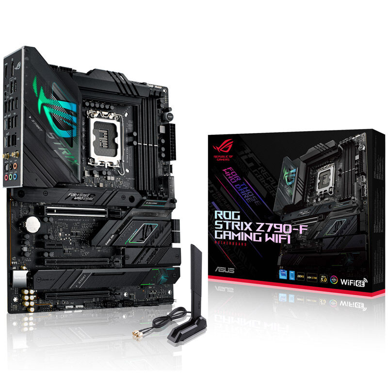 ASUS ROG Strix Z790-F Gaming WiFi motherboard, Socket 1700, Intel Z790, ATX, DDR5
