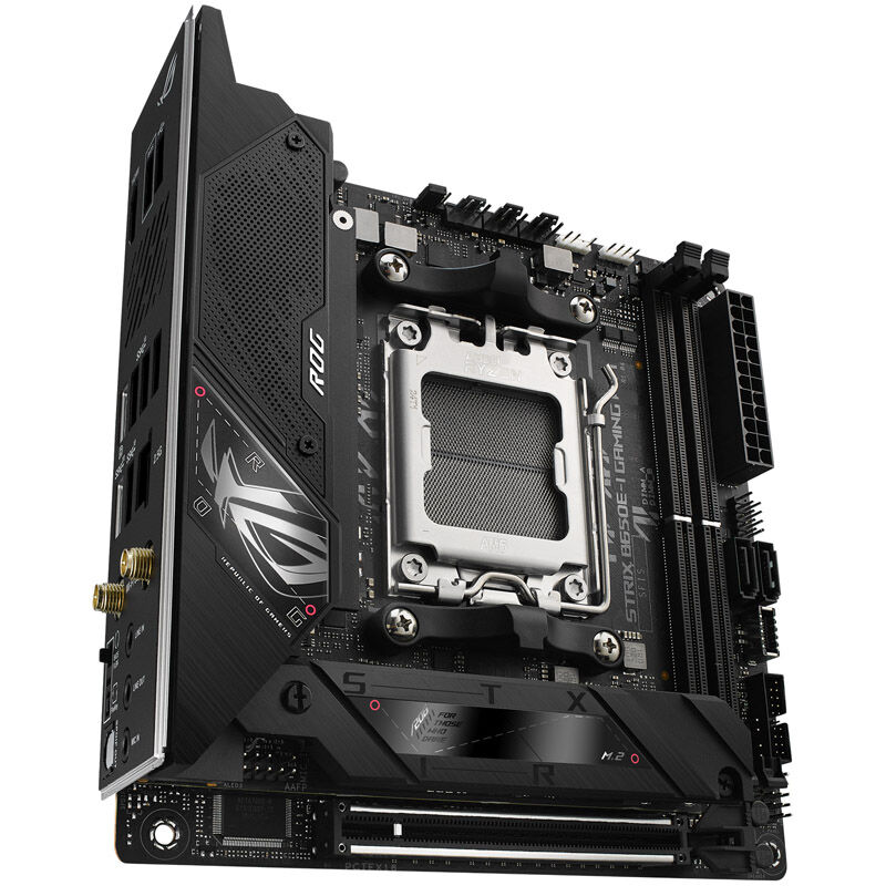 ASUS ROG Strix B650E-I Gaming WiFi motherboard, Socket AM5, AMD B650, MIni-ITX, DDR5
