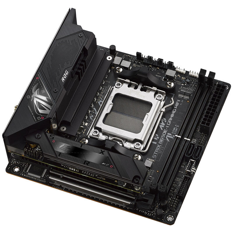 ASUS ROG Strix B650E-I Gaming WiFi motherboard, Socket AM5, AMD B650, MIni-ITX, DDR5