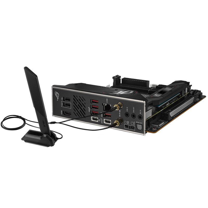ASUS ROG Strix B650E-I Gaming WiFi motherboard, Socket AM5, AMD B650, MIni-ITX, DDR5