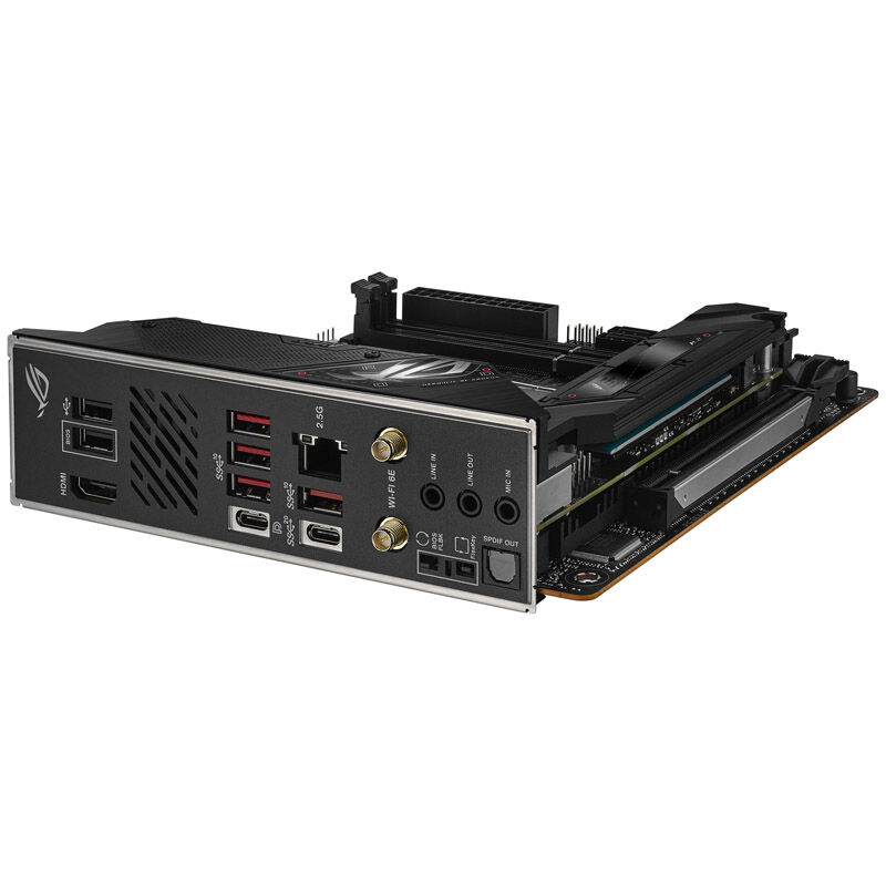 ASUS ROG Strix B650E-I Gaming WiFi motherboard, Socket AM5, AMD B650, MIni-ITX, DDR5