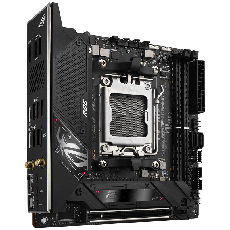 ASUS ROG Strix B650E-I Gaming WiFi motherboard, Socket AM5, AMD B650, MIni-ITX, DDR5