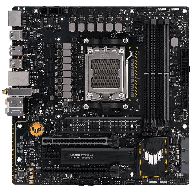 ASUS TUF Gaming B650M-Plus WiFi motherboard, socket AM5, AMD B650, ATX, DDR5 : image 3
