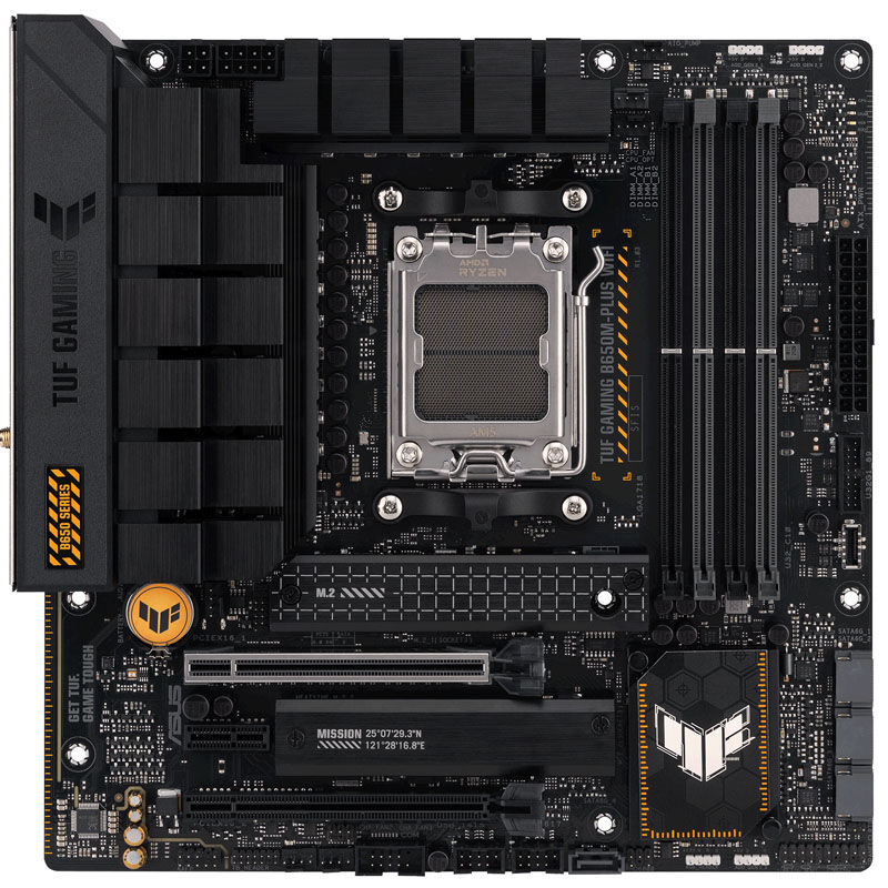 ASUS TUF Gaming B650M-Plus WiFi motherboard, socket AM5, AMD B650, ATX, DDR5 : image 4