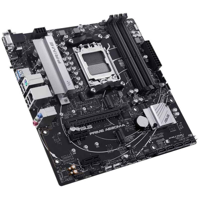 ASUS Prime A620M-A-CSM, AMD A620 motherboard - Socket AM5, DDR5 : image 2