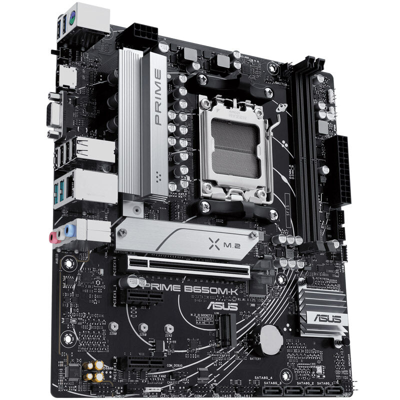 ASUS Prime B650M-K, AMD B650 motherboard, socket AM5, DDR5