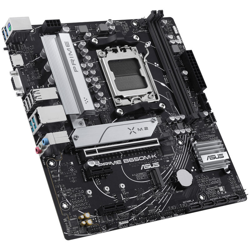 ASUS Prime B650M-K, AMD B650 motherboard, socket AM5, DDR5