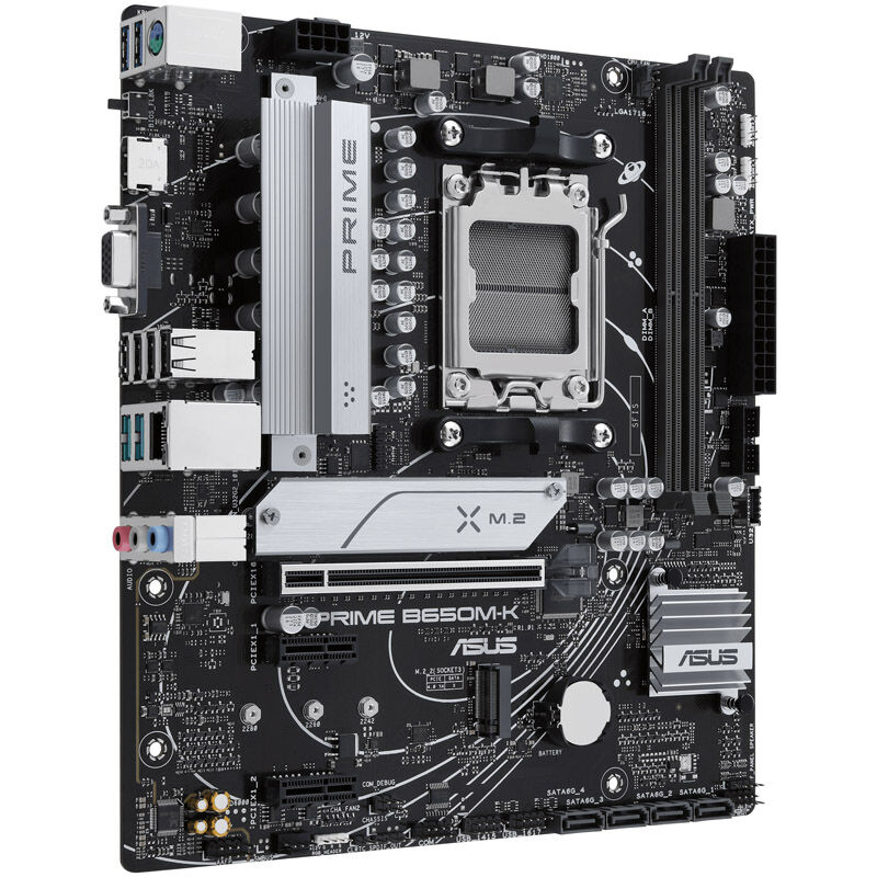 ASUS Prime B650M-K, AMD B650 motherboard, socket AM5, DDR5