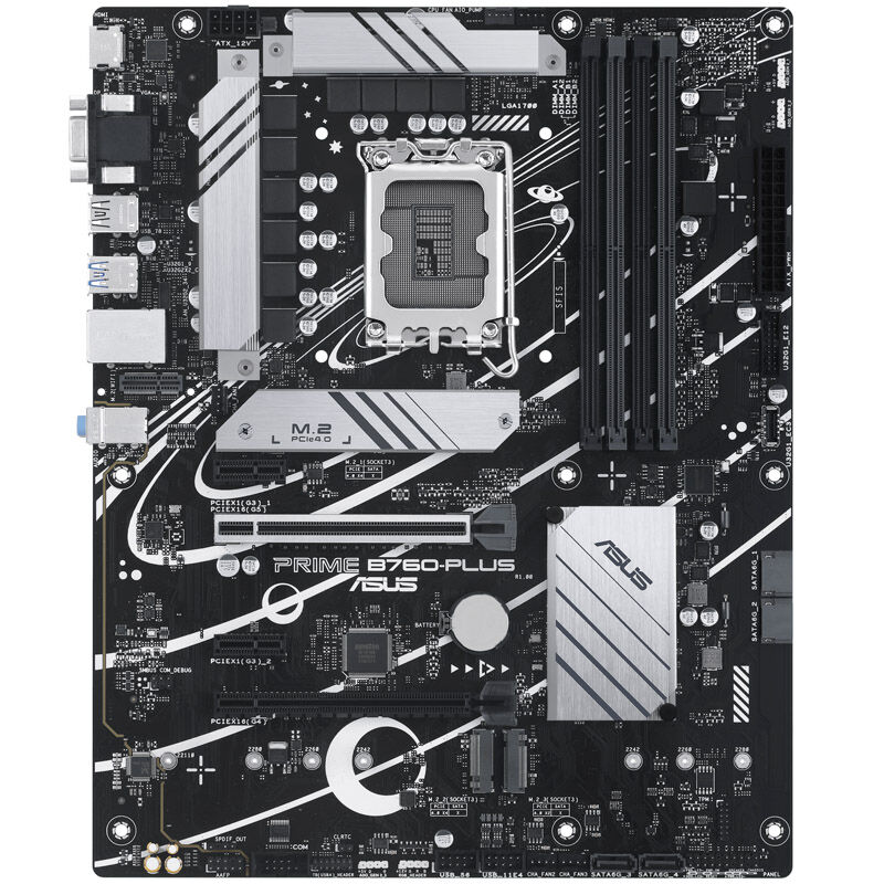 ASUS Prime B760-Plus, Intel B760 motherboard, Socket 1700, DDR5