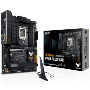 ASUS TUF Gaming B760-Plus WIFI motherboard, Socket 1700, Intel B760, ATX, DDR5