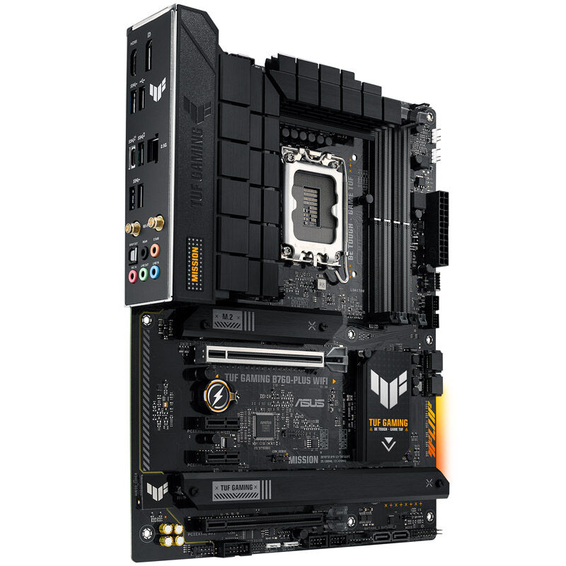 ASUS TUF Gaming B760-Plus WIFI motherboard, Socket 1700, Intel B760, ATX, DDR5