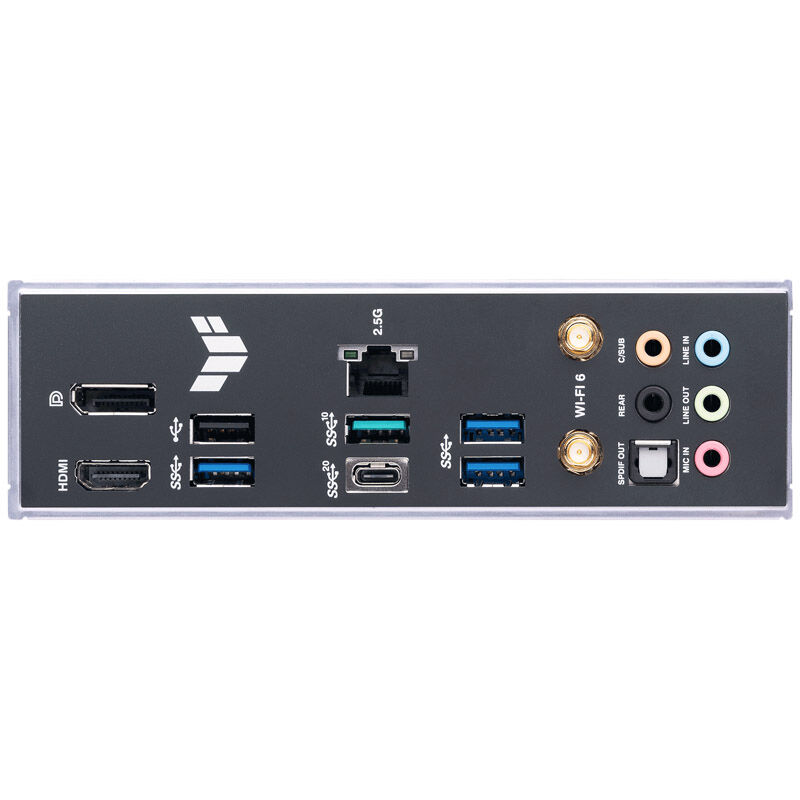 ASUS TUF Gaming B760-Plus WIFI motherboard, Socket 1700, Intel B760, ATX, DDR5