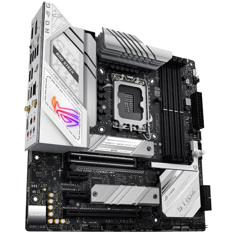 ASUS ROG Strix B760-G Gaming WIFI, Intel B760 motherboard, Socket 1700, DDR5