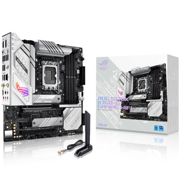 ASUS ROG Strix B760-G Gaming WIFI, Intel B760 motherboard, Socket 1700, DDR5